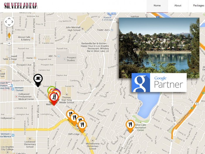 Website Depot Interactive Map of Silver Lake