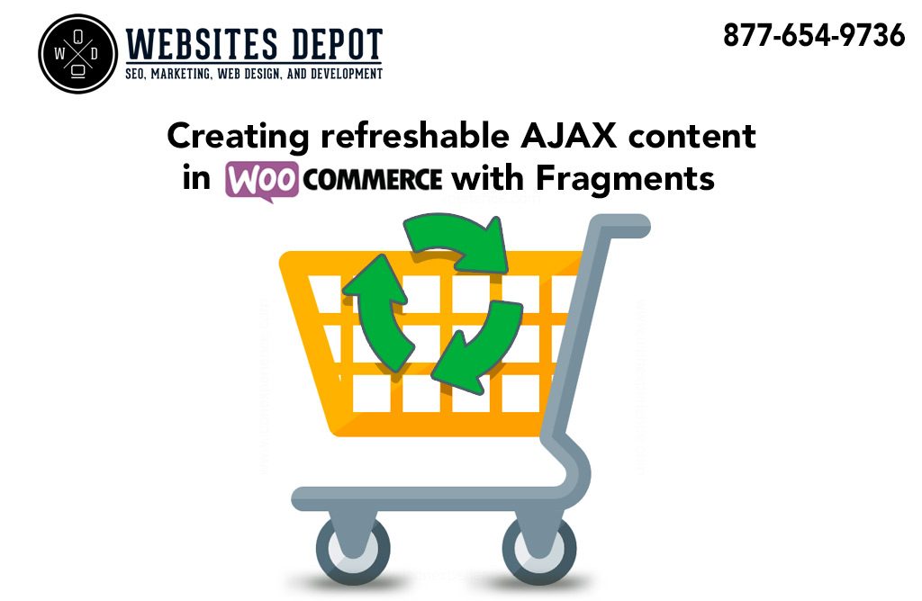 woocommerce creating refreshable ajax content fragments