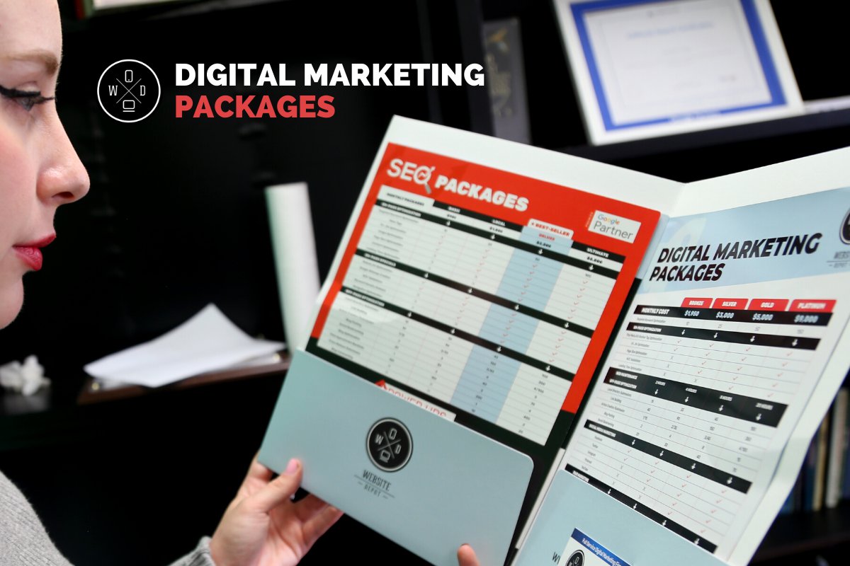 digital marketing packages at website depot 