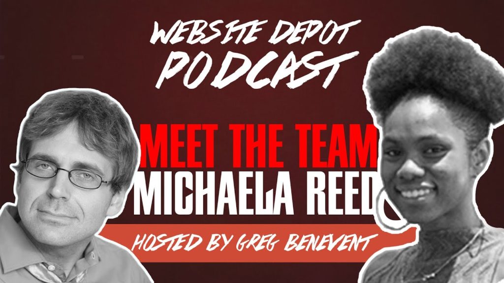 website depot podcast meet the team l michaela reed