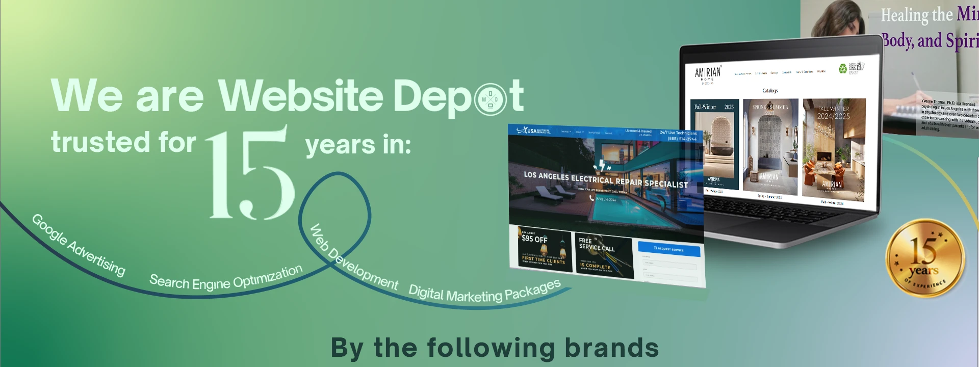 digital marketing website depot banner