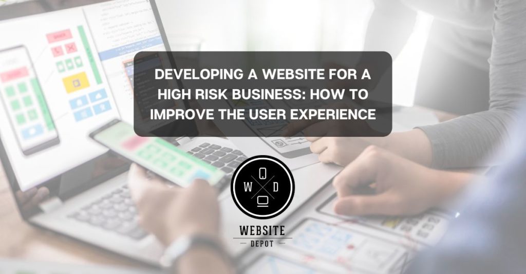 website for a high risk business
