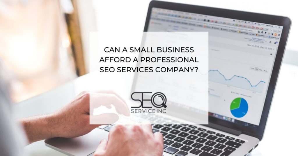 Can a Small Business Afford a Professional SEO Services Company