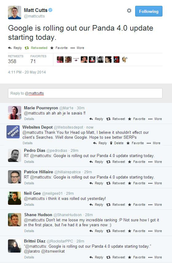 Matt Cutts Google Panda