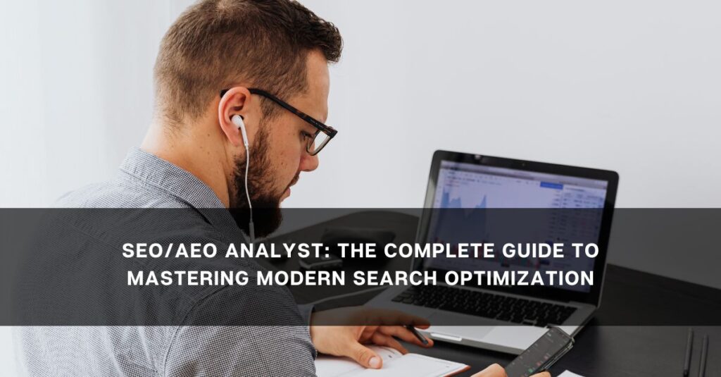 seoaeo analyst the complete guide to mastering modern search optimization