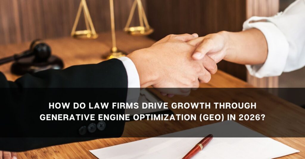 how do law firms drive growth through generative engine optimization geo in 