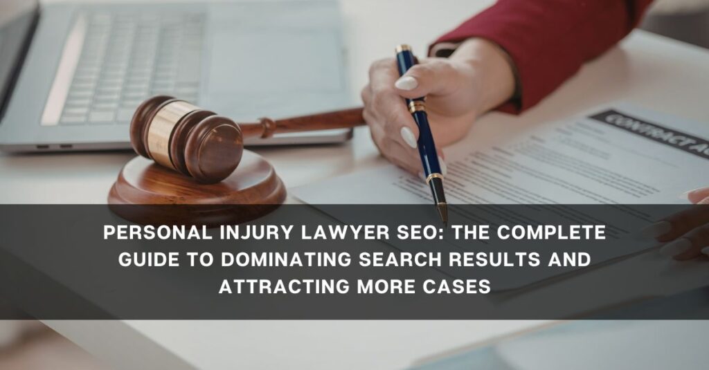 personal injury lawyer seo the complete guide to dominating search results and attracting more cases