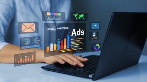 Digital,Marketing,Concept ads,Dashboard,Screen,Digital digital,Marketing,Concept online,Advertising,,digital